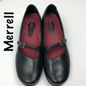Merrell Spire Emme Black Leather Sz 8.5